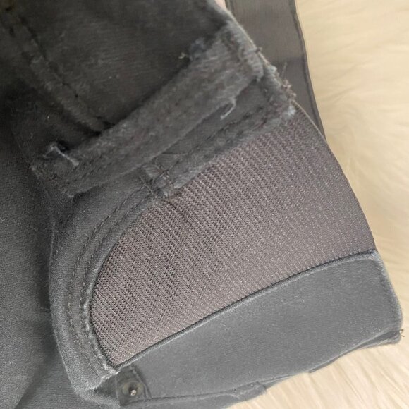 Isabel Maternity Womens 4 Black Side Panel Distressed Skinny Jeans - Picture 8 of 9